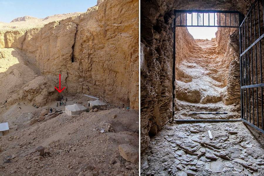 Hallada en Egipto una antigua tumba real, la primera desde la de Tutankamón