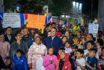GAM transforma calle abandonada en un “Sendero de Paz”