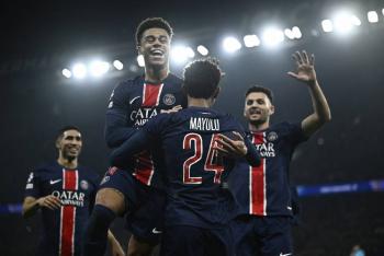 PSG aplasta al Brest y augura un duelo de titanes en octavos de Champions