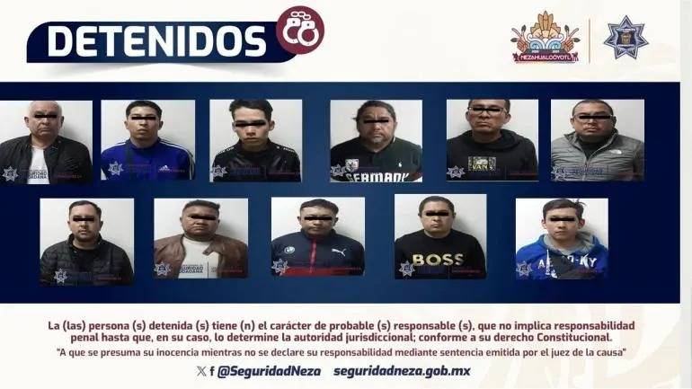 Detienen a 11 miembros de 'Los Mazos' por invasi&oacute;n de viviendas en CDMX y Edomex