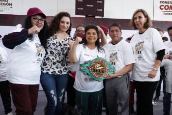 Clara Brugada encabeza preparativos para la Clase Nacional de Boxeo 2025 en &Aacute;lvaro Obreg&oacute;n