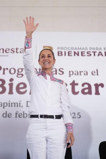 Sheinbaum llama nuevamente a votar el 1 de junio en elecci&oacute;n judicial