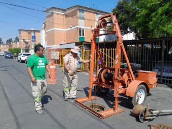 Iztapalapa lanza programa de limpieza de drenaje psra prevenir inundaciones