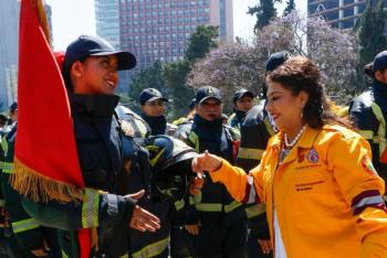 Inicia Campa&ntilde;a de Combate a Incendios Forestales en la CDMX; Clara Brugada reconoce labor de brigadistas