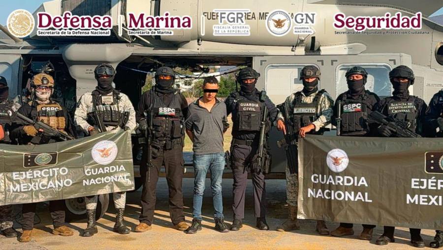Detienen a presunto líder criminal vinculado a extorsiones y homicidio en Michoacán