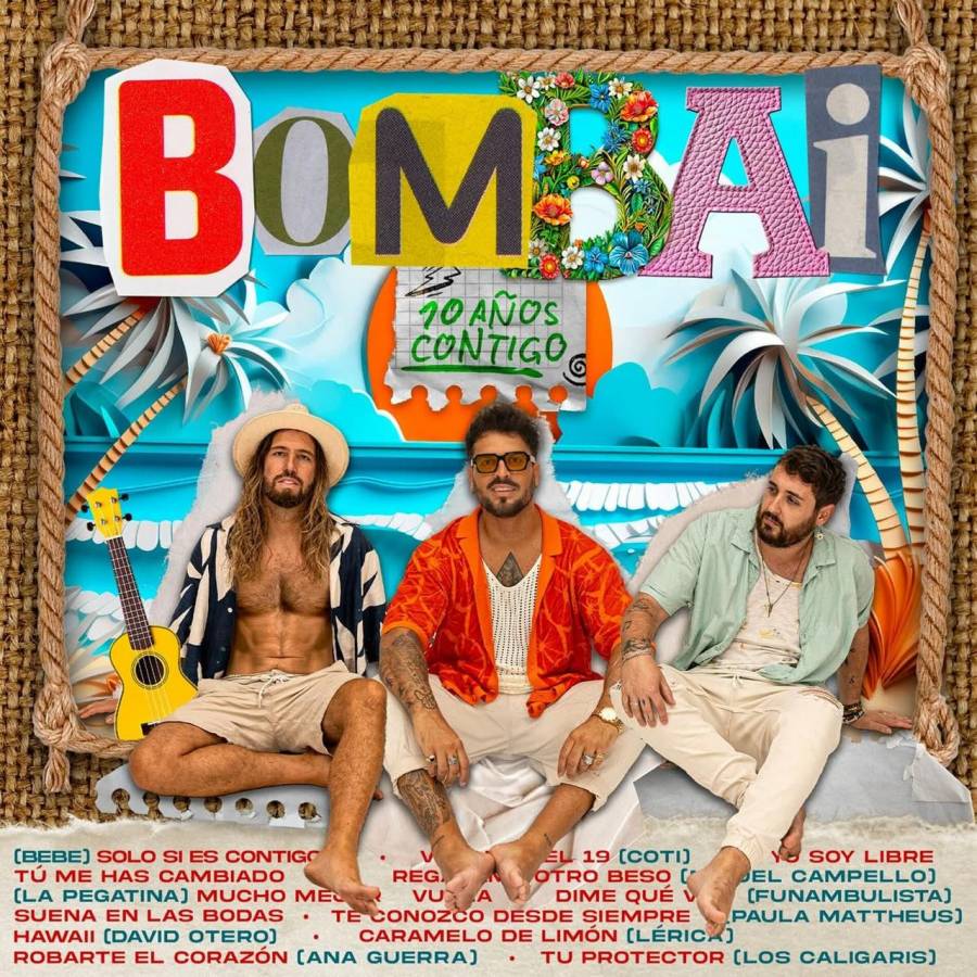 Bombai Lanza su primer disco físico para celebrar 10 Años Contigo