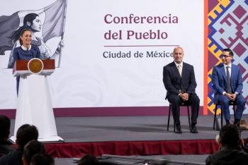 Sheinbaum no descarta reuni&oacute;n con Trump tras vencimiento de tregua arancelaria