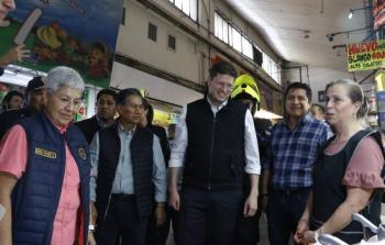Refuerzan seguridad en la Central de Abasto de la Ciudad de M&eacute;xico con operativos y videovigilancia