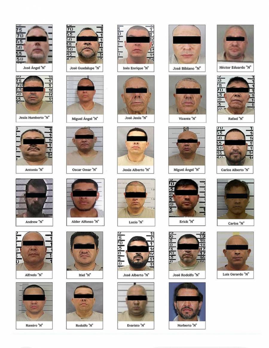México extradita a 29 narcotraficantes a EEUU mientras refuerza la operación Frontera Norte