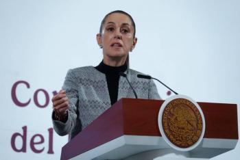 Sheinbuam suspende reforma al ISSSTE tras protestas del magisterio