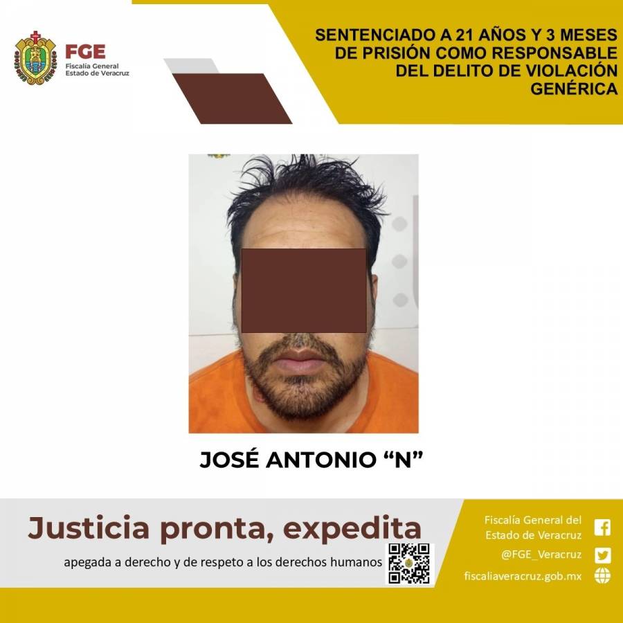 Condenan a 21 años de prisión a José Antonio 'N' por violación de estudiantes universitarias en Veracruz