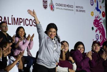 Clara Brugada anuncia inversi&oacute;n hist&oacute;rica en infraestructura deportiva para la CDMX