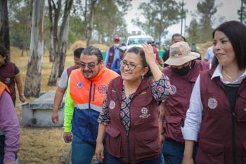 Aleida Alavez impulsa participaci&oacute;n ciudadana en Iztapalapa con megajornadas de trabajo