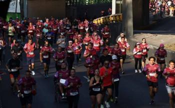 Más de 20 mil personas participan en la primera Carrera Utopía en la CDMX