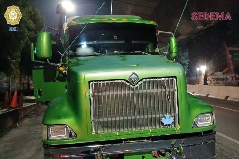 Detienen a hombre por transporte ilegal de madera en Tlalpan
