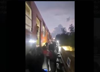L&iacute;nea 9 del Metro CDMX suspende servicio por cortocircuito y usuarios son desalojados
