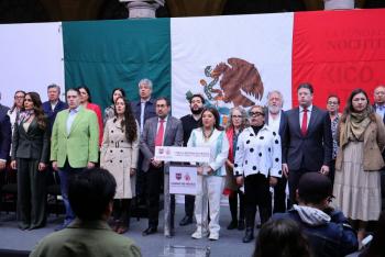 Clara Brugada y alcaldes de la CDMX respaldan a Claudia Sheinbaum en defensa de M&eacute;xico y su soberan&iacute;a