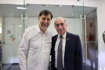 Fern&aacute;ndez Noro&ntilde;a se re&uacute;ne con el ministro P&eacute;rez Day&aacute;n en medio de la pol&eacute;mica por la reforma judicial