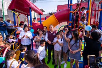 Alcalde Janecarlo Lozano revitaliza espacios p&uacute;blicos en Cuautepec para mejorar la calidad de vida