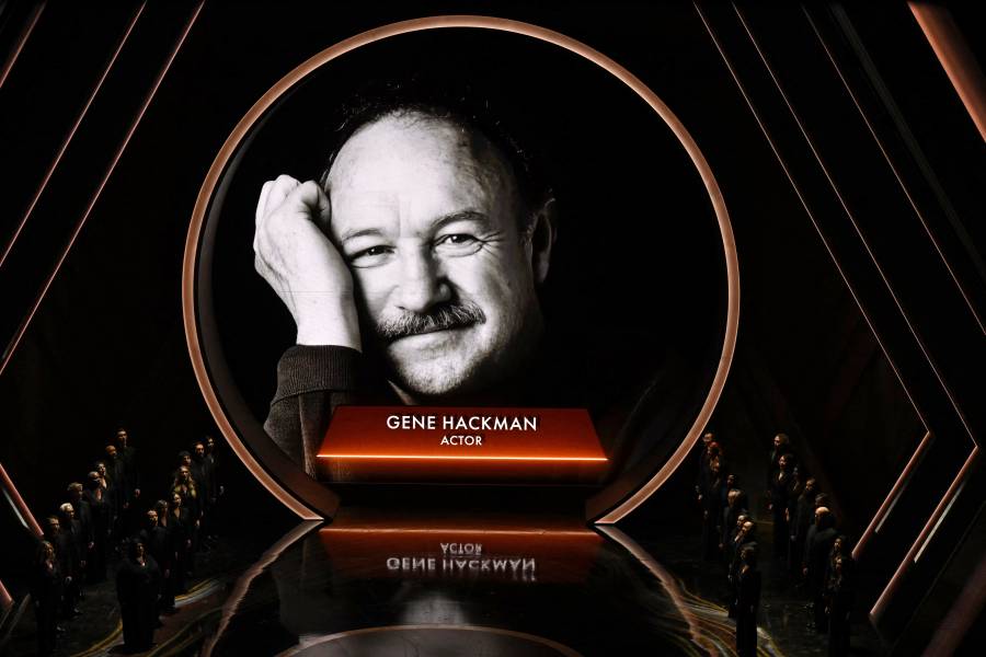 Gene Hackman murió de causas naturales una semana después que su esposa, según forense