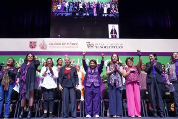 Clara Brugada refuerza derechos de las mujeres con acciones hist&oacute;ricas en el 8M