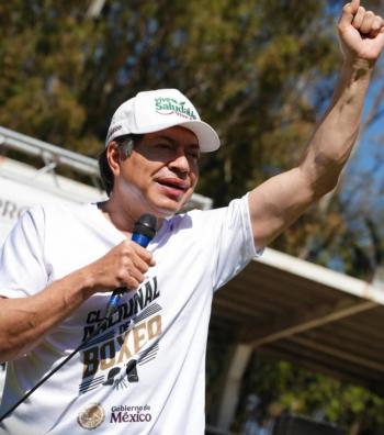 Mario Delgado encabeza primer entrenamiento rumbo a la Clase Nacional de Boxeo “Boxeando por la Paz”