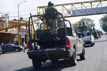 Detienen a siete presuntos integrantes del CJNG en Aguascalientes
