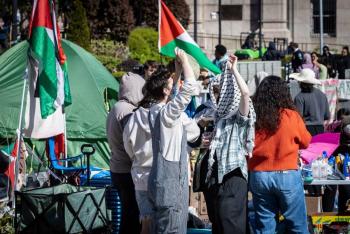 EEUU detiene a l&iacute;der de protestas propalestinas en la Universidad de Columbia