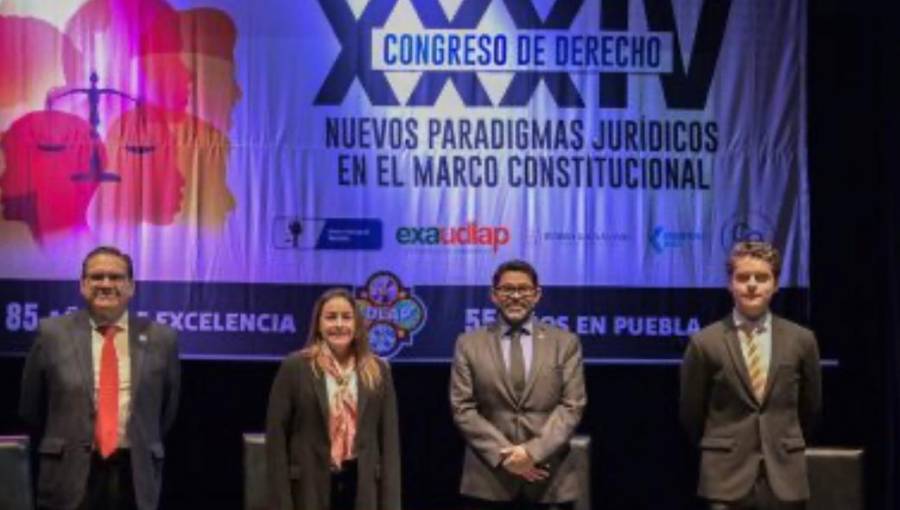 UDLAP inaugura el XXXIV Congreso de Derecho para analizar nuevos paradigmas jurídicos
