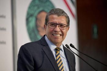 Coherente, serio y realista el mensaje de la presidenta Claudia Sheinbaum en el Z&oacute;calo: Ricardo Monreal