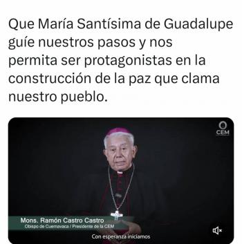 Conferencia del Episcopado Mexicano pide prudente apertura de Sheinbaum ante demandas de Trump