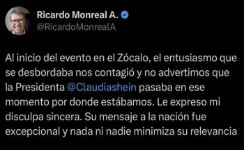 Sheinbaum minimiza distracci&oacute;n de l&iacute;deres morenitas que le dieron la espalda
