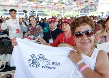 Inicia Colibrí Viajero 2025 con viajes gratuitos para adultos mayores