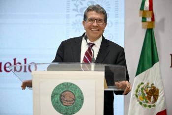 Diputados reciben iniciativas de Sheinbaum sobre adquisiciones y obras p&uacute;blicas