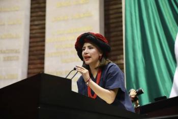 Morena impulsa reforma para tipificar el desplazamiento forzado y proteger a las víctimas; “no podemos seguir ignorando una realidad”: Naty Poob