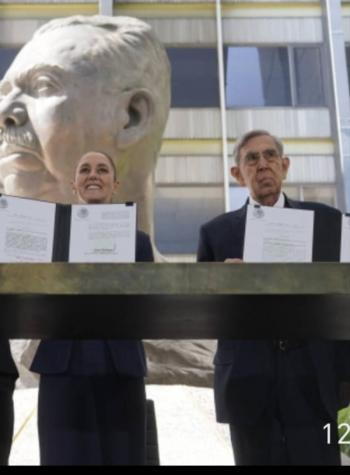 Sheinbaum conmemora 87 a&ntilde;os de la Expropiaci&oacute;n Petrolera y firma nuevas leyes energ&eacute;ticas
