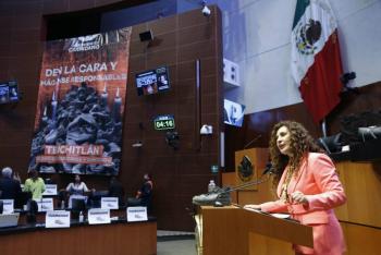Senadores de Morena revientan sesi&oacute;n y evitan discutir hallazgos en Teuchitl&aacute;n