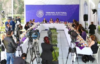 TEPJF espera que la elecci&oacute;n judicial se realice en orden y paz