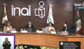 Sheinbaum afirma que trabajadores del INAI ser&aacute;n liquidados conforme a la ley