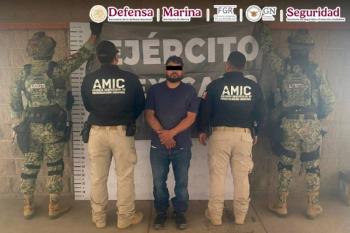 Detienen en Sonora a presunto generador de violencia buscado por autoridades de EE.UU.