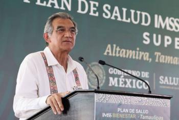 Gobernador de Tamaulipas exhorta a la solidaridad tras intensas lluvias