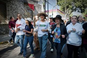 Inicia en Tlalpan el plan piloto “Caminata por la Salud”