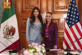 EEUU resalta la colaboraci&oacute;n de Sheinbaum en seguridad y migraci&oacute;n