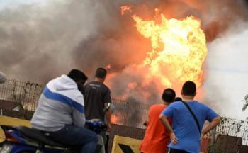 Explosi&oacute;n en tuber&iacute;a de gas en Malasia deja 145 heridos y severos da&ntilde;os materiales
