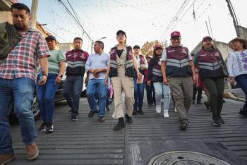 Refuerzan seguridad en Magdalena Petlacalco con apoyo de autoridades federales y locales
