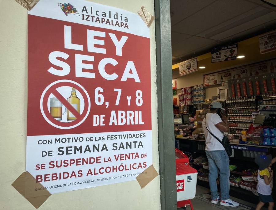 CDMX implementará Ley Seca en Semana Santa en Xochimilco e Iztapalapa