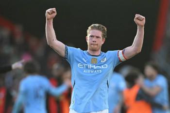 Jugador emblem&aacute;tico, De Bruyne dejar&aacute; el Manchester City al final de temporada