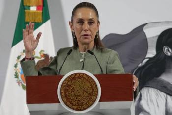 Sheinbaum insiste en promover participaci&oacute;n en elecci&oacute;n del Poder Judicial pese a veto del INE