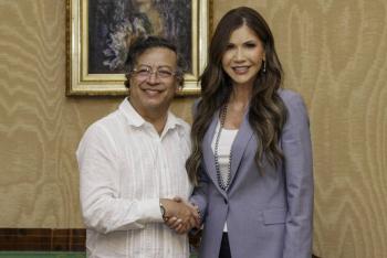 Colombia rechaza declaraciones de Kristi Noem sobre Gustavo Petro y el Tren de Aragua