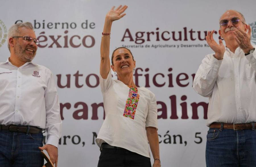 Impulsa Sheinbaum soberanía alimentaria para enfrentar aranceles internacionales